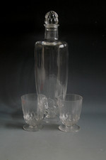 DECANTER IN VETRO ART DECO
