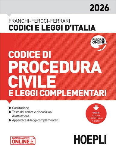 Codice procedura civile e - codice,