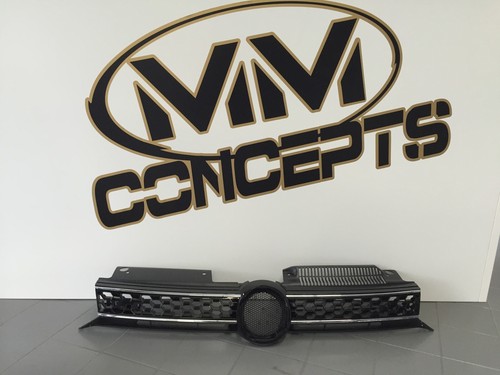 Griglia cromata nera golf - griglia, vw