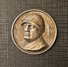 Medaglia/moneta con effige Di