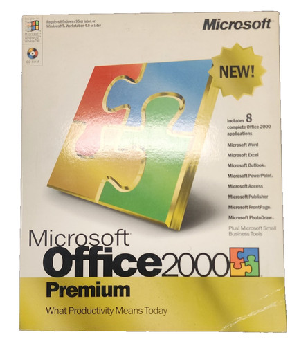 Vintage microsoft office 2000 - microsoft,