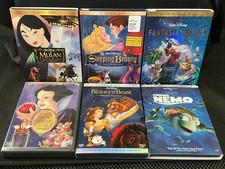 6x Disney DVD Bundle