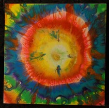 Rainbow Sun pezzo unico arte