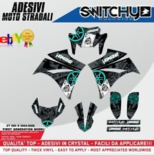 KIT ADESIVI GRAFICHE "ACE OF SPADES NARDO" per Yamaha XT 660 X 2004 2005 2006