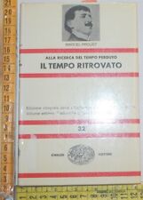Proust Marcel - Il tempo ritrovato - Einaudi NUE - 01B05