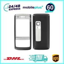 Custodia cellulare originale Nokia 6280 guscio superiore Carbon Black custodia protettiva