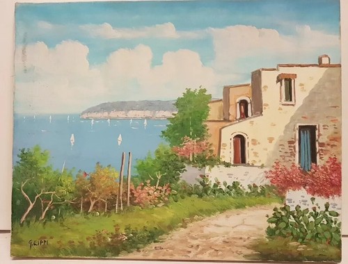Quadro classico dipinto mano - a,
