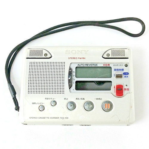 Sony tcs 100 registratore - sony,
