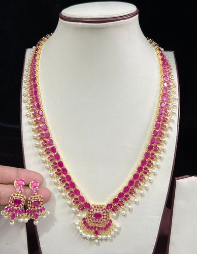 Set collana lunga placcata oro