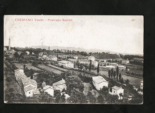 Cartolina crespano veneto - cartolina,