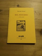 SUL SUICIDIO E ALTRE POESIE di