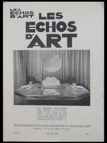 Les echos art - echos, 1930