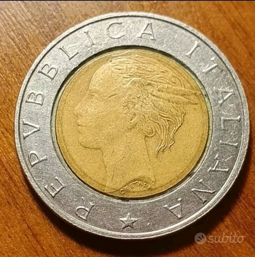 500 lire papa - 500,