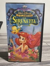 RARE Disney Italian VHS La