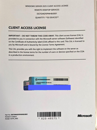 Licenze accesso client - licenze, di