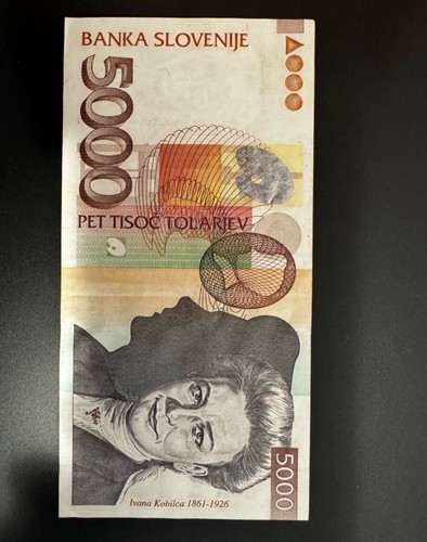 Slovenia 5000 tolarjev - 5000, 2004