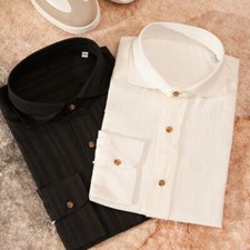 kiton camicia uomo manica