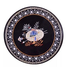 Tavolo consolle in marmo nero