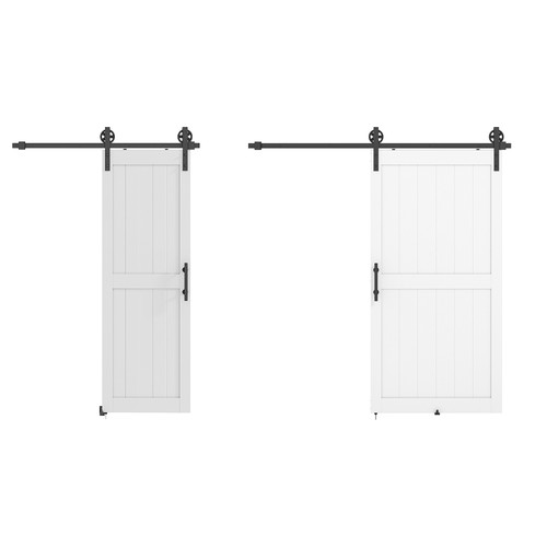 Homcom porta scorrevole - homcom, in