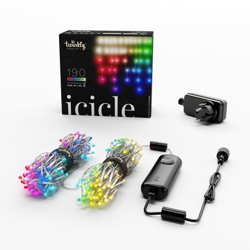 Twinkly icicle 190 led - twinkly,