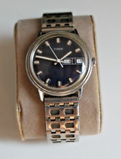 Timex Uomo Orologio Meccanico Acciaio Inox Giorno Data da collezione