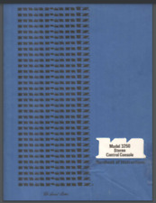 Console controllo stereo Marantz 3250 manuale utente 36 pagine rilegato a pettine