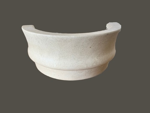 Applique mezzaluna artigianale