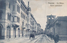 * PIACENZA - Via Milano e Nuove Costruzioni 1916