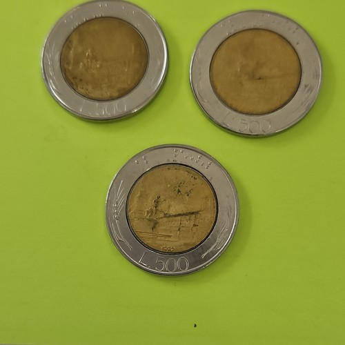 Lotto monete italia 500 - italia,