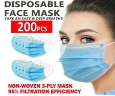 200 PZ Maschera Viso Monouso 3