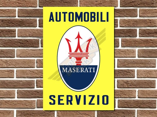 Insegna metallo servizio