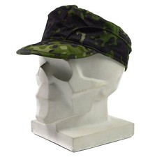 Cappello estivo originale esercito danese field cap militare M84 Flecktarn mimetico giungla