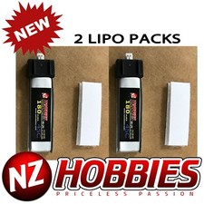 Batteria Lipo NZHOBBIES 1S 3,7 V 180 Mah 45 C (2): ParkZone Night Vapor # NZ0126