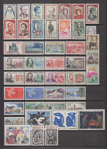 Francia 1961 año completo - 1961,