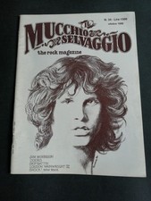 RIVISTA IL MUCCHIO SELVAGGIO NR. 34 THE ROCK MAGAZINE DOORS ED. LAKOTA 1980