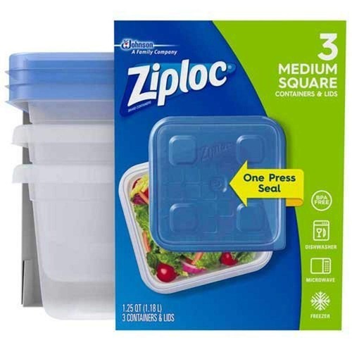 Ziploc contenitore quadrato - contenitore,,
