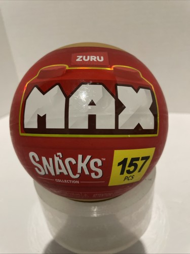 Zuru max set costruzioni snack - zuru,