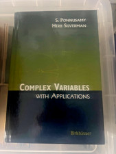 COMPLEX VARIABLES WITH APPLICATIONS - PONNUSAMY & SILVERMAN - NEW HARDBACK