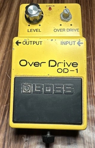 Pedale overdrive boss 1 - overdrive, od-1