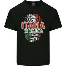Maglietta italia nel - nel, dna
