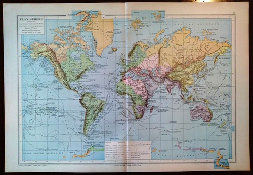 Carta geografica antica