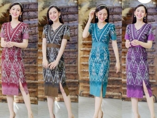 Abito stile tailandese - , gonna