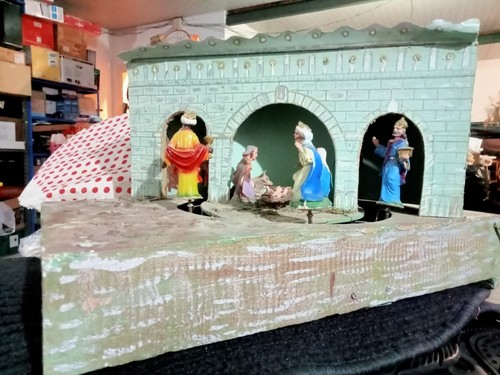 Presepe artigianale movimento - artigianale,