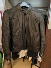 Giubbotto Moto Donna In Pelle Ixon Crystal Slick Lady Nero