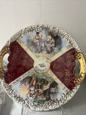 Piatto Decorato A mano E Oro Da Appendere 800