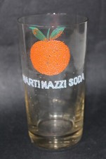 bicchiere pubblicitario MARTINAZZI SODA vintage