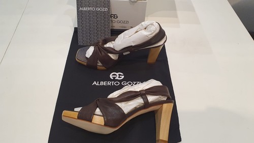 Sandalo donna pelle alberto - sandalo,