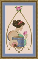 SCHEMA A PUNTO CROCE DONNA CON