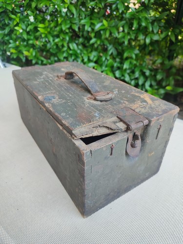 Cassetta legno ww1 fiat - cassetta,