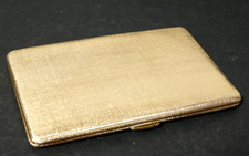Portasigarette dorato astuccio